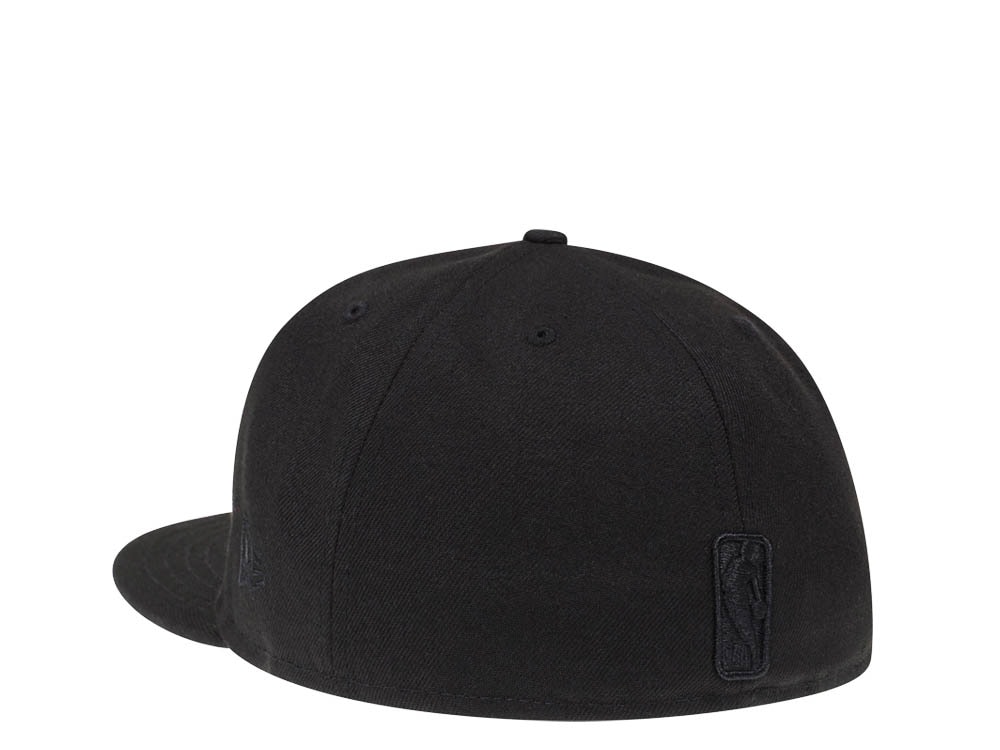 New Era Chicago Bulls Black All Black Classic Edition 59Fifty Fitted Gorra