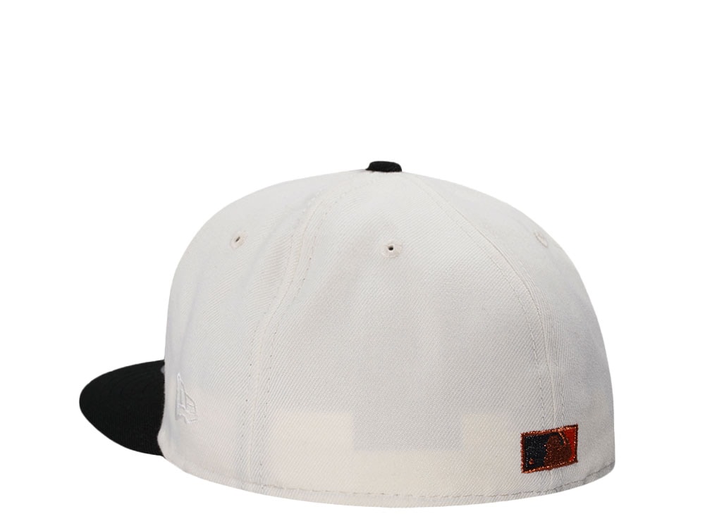 New Era San Francisco Giants 20 AT 24 Chrome Metallic Two Tone Edition 59Fifty Fitted Gorra