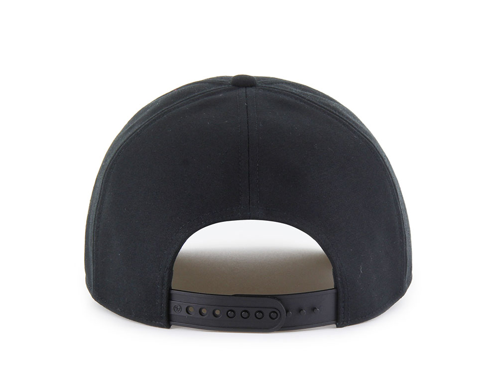 47Brand New York Yankees Black Polar Freeze Edition Hitch Snapback Gorra