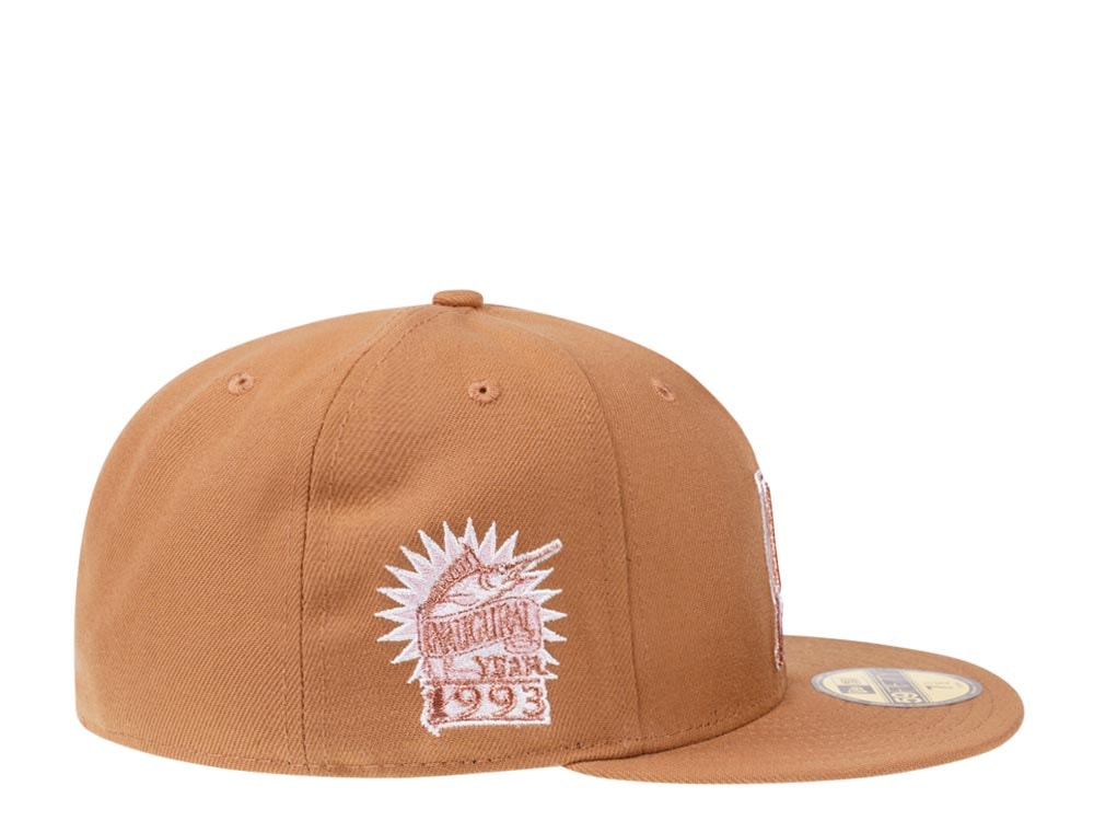 New Era Florida Marlins Inaugural Year 1993 Sweet Gingerbread Edition 59Fifty Fitted Gorra