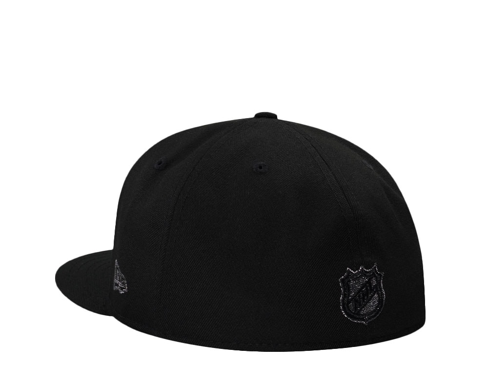 New Era San Jose Shark 25th Anniversary Black Metallic Prime Edition 59Fifty Fitted Gorra