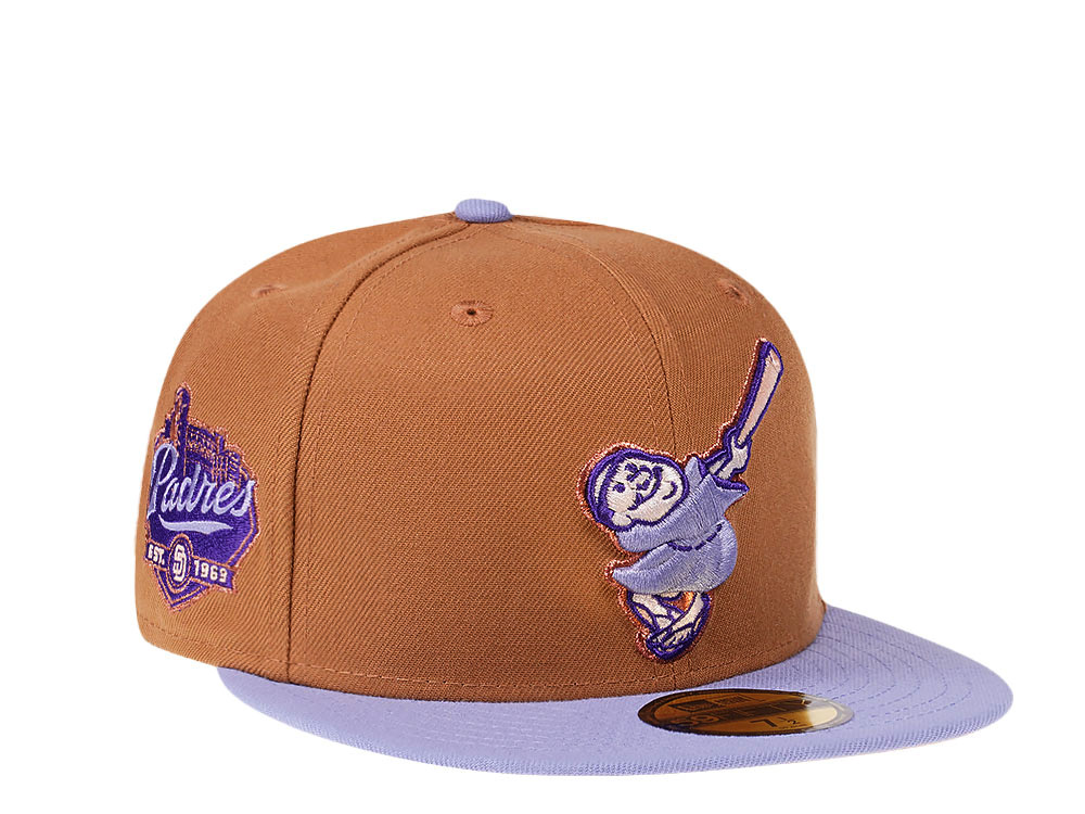 New Era San Diego Padres Uniform Patch Copper Prime Two Tone Edition 59Fifty Fitted Gorra