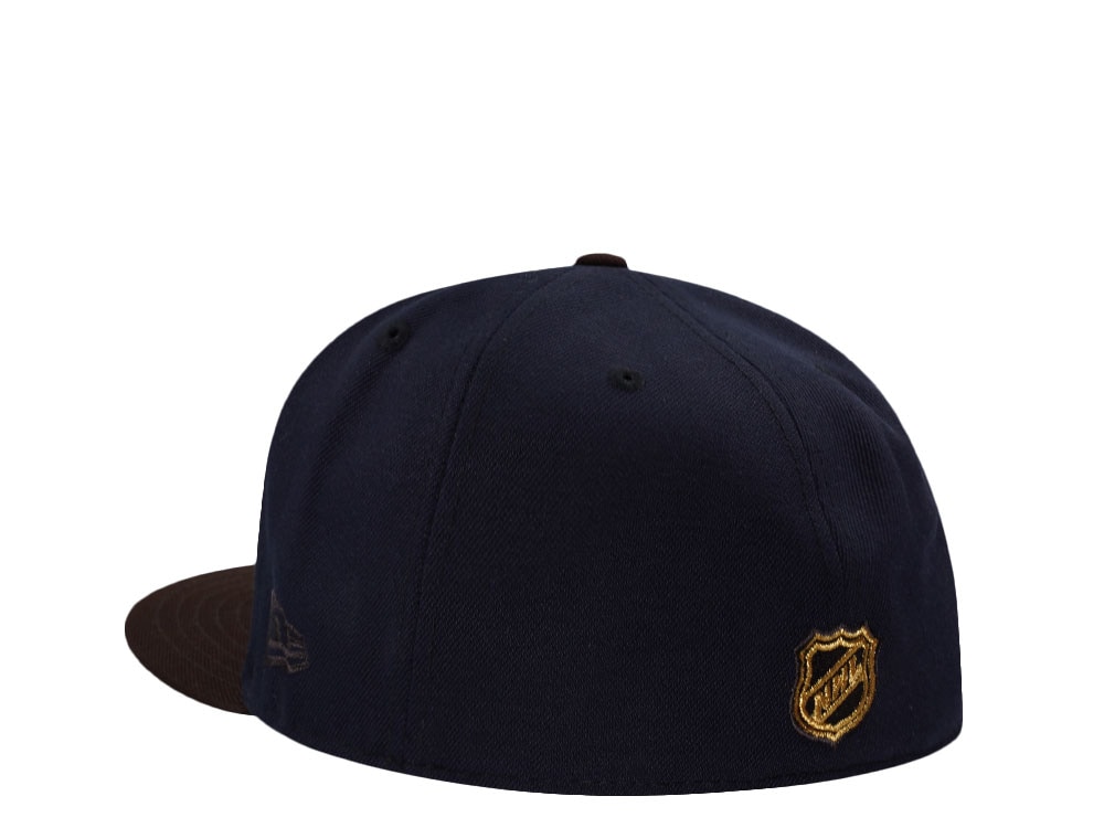 New Era Chicago Blackhawks 100th Anniversary Navy Two Tone Edition 59Fifty Fitted Gorra