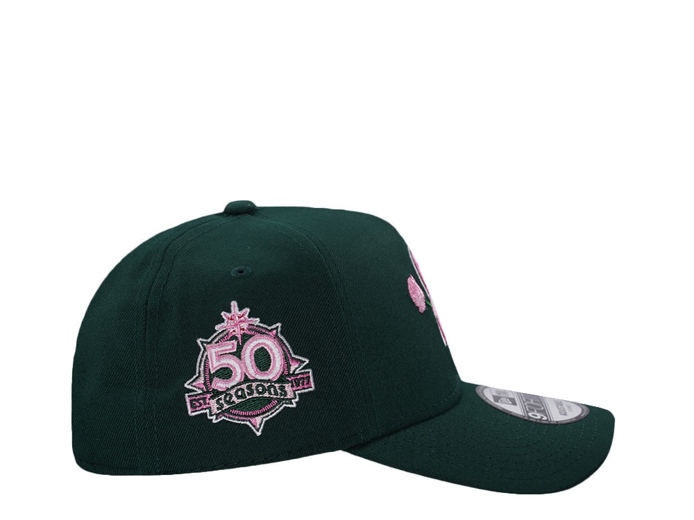 New Era Seattle Mariners 50th Anniversary Dark Green Prime Edition 9Forty A Frame Snapback Gorra
