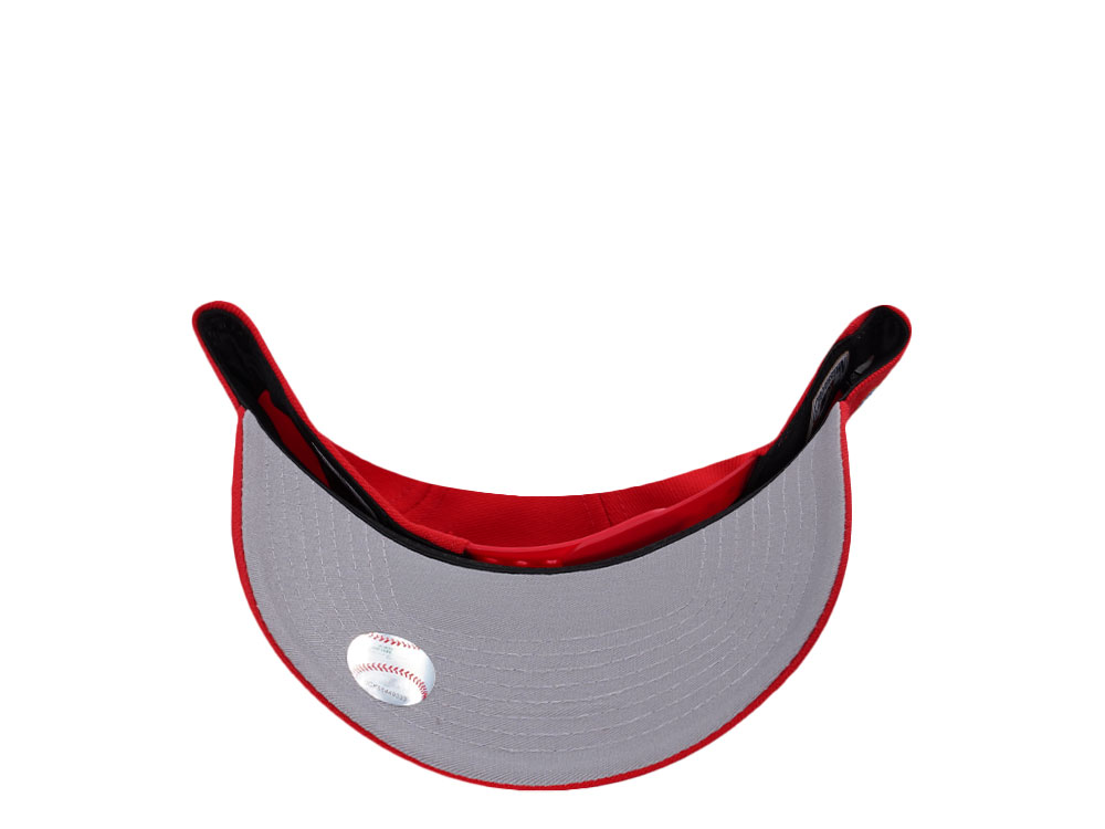 New Era Toronto Blue Jays 10th Anniversary Red Prime Edition 9Forty A Frame Snapback Gorra