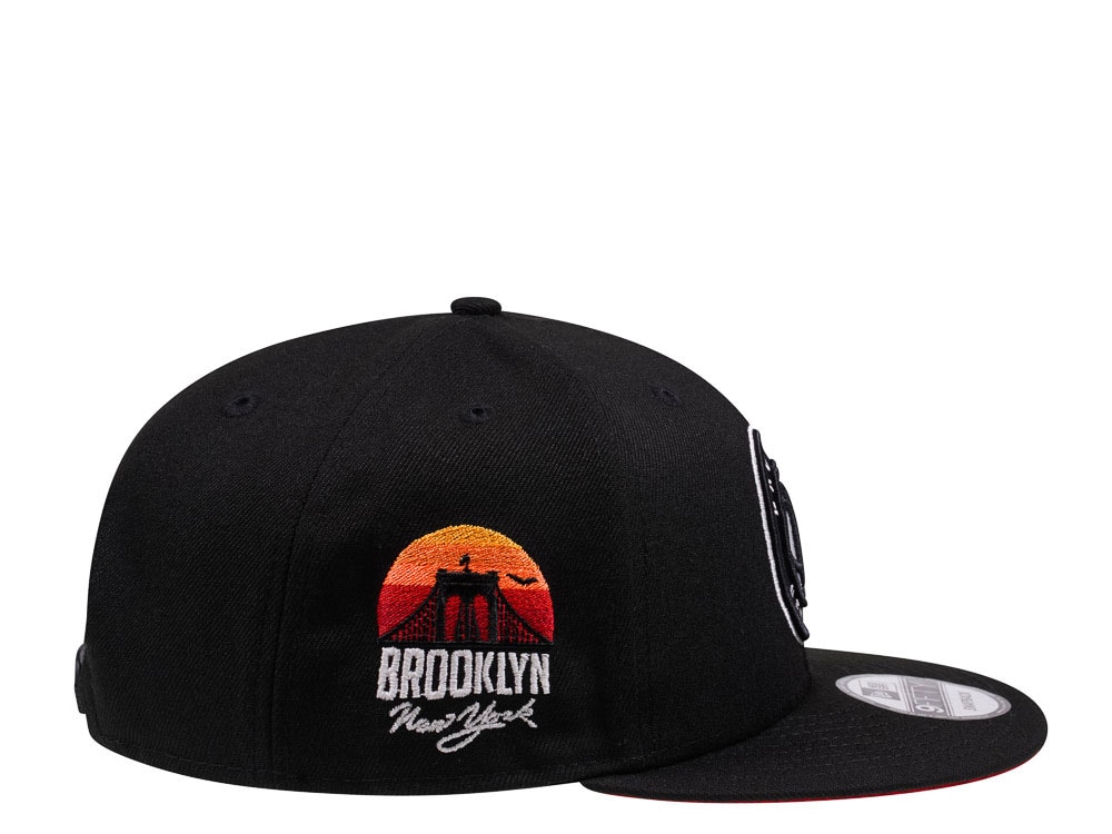 New Era Brooklyn Nets Home Badge Edition 9Fifty Snapback Gorra