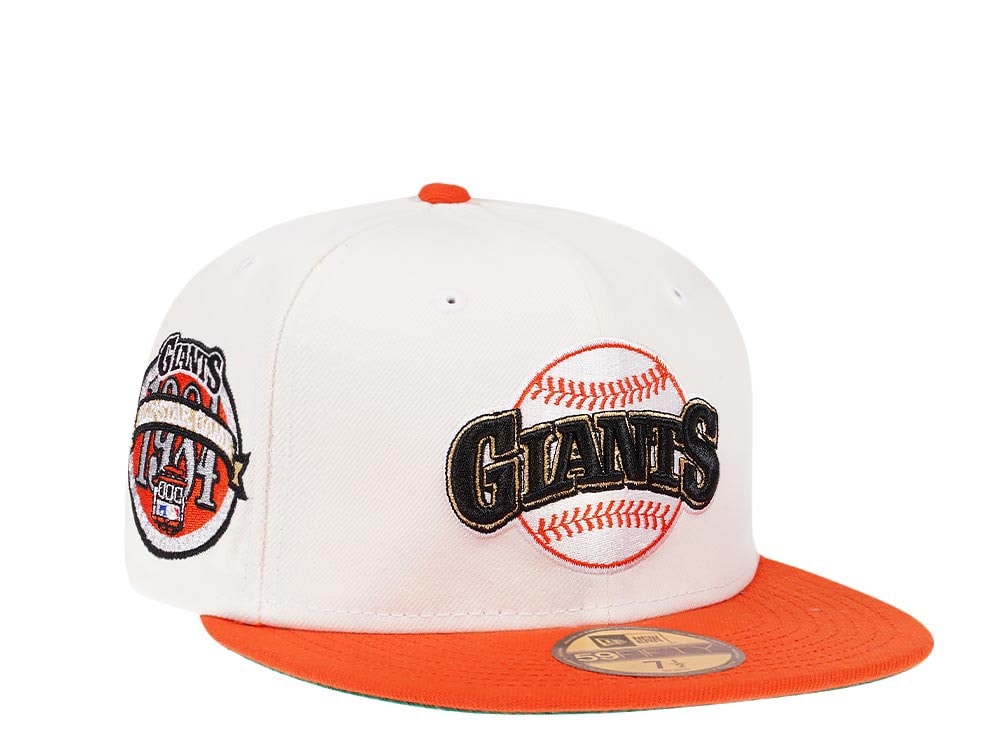 New Era San Francisco Giants All Star Game 1984 Cream Gold Edition 59Fifty Fitted Gorra