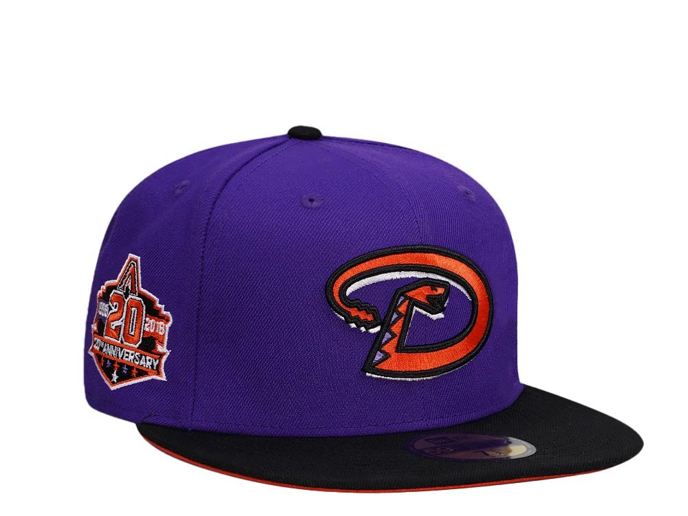 New Era Arizona Diamondbacks 20th Anniversary Colorflip Two Tone Prime Edition 59Fifty Fitted Gorra