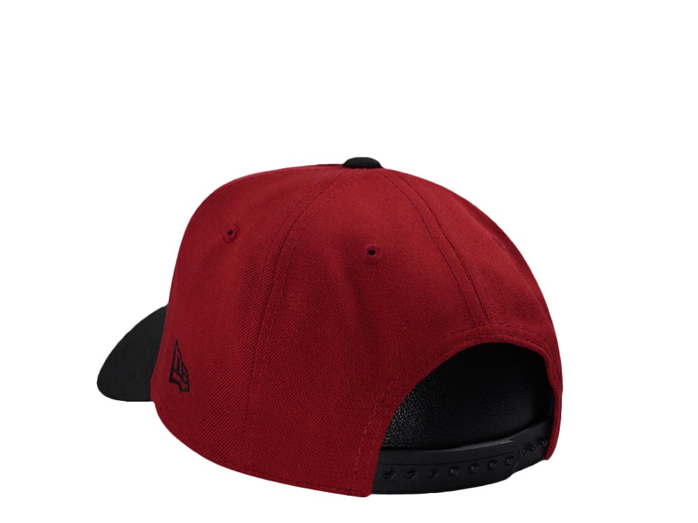New Era New York Mets World Series Champions 1986 Red Two Tone Edition 9Forty A Frame Snapback Gorra