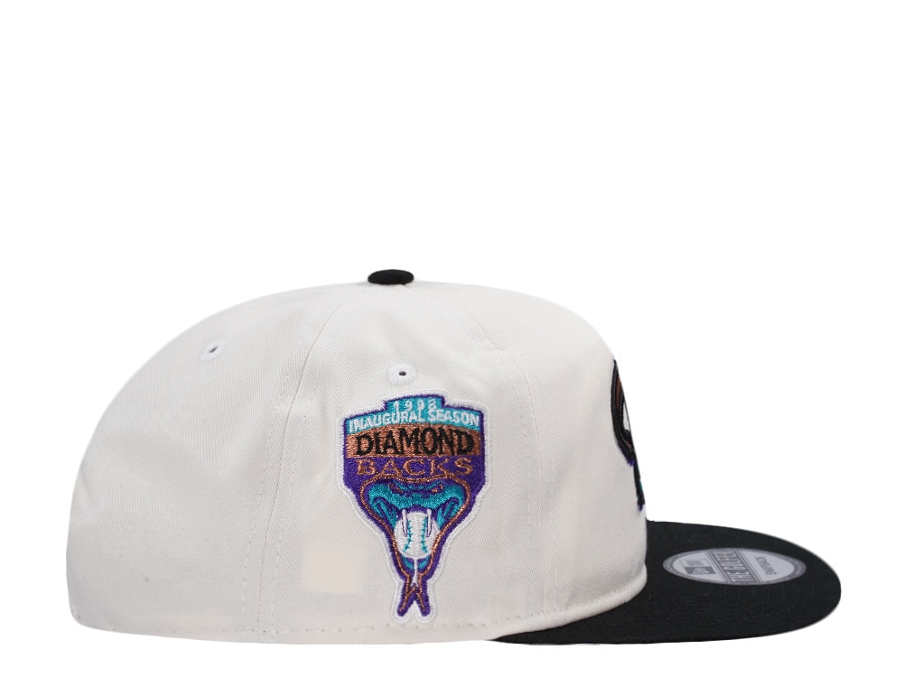 New Era Arizona Diamondbacks Inaugural Season 1998 Chrome Two Tone Edition Golfer Snapback Gorra
