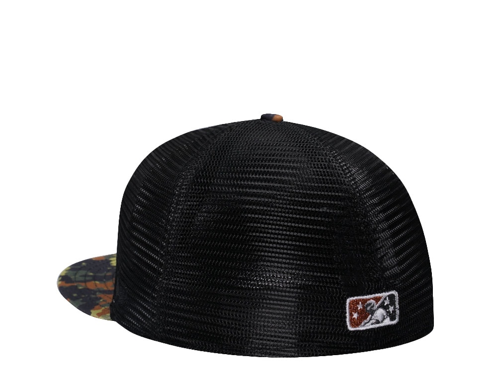 New Era Yakima Bears Flecktarn Trucker Edition 59Fifty Fitted Gorra