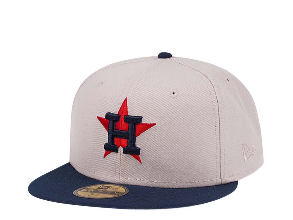 New Era Houston Astros Stone Two Tone Edition 59Fifty Fitted Gorra