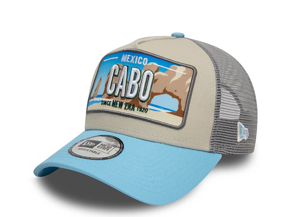 New Era Mexico License Plate 9Forty A Frame Trucker Snapback Gorra