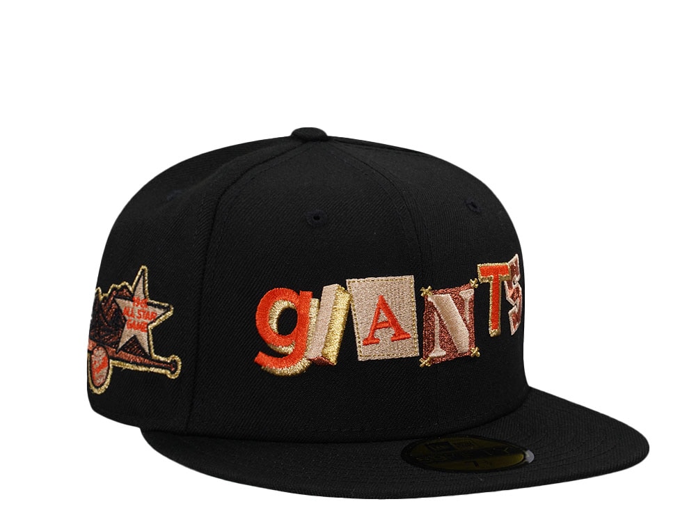 New Era San Francisco Giants All Star Game 1961 Black Prime Edition 59Fifty Fitted Gorra