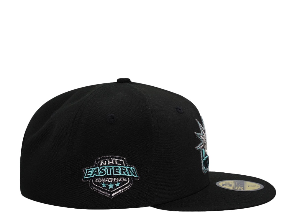 New Era New York Rangers Black Tiffany Prime Edition 59Fifty Fitted Gorra