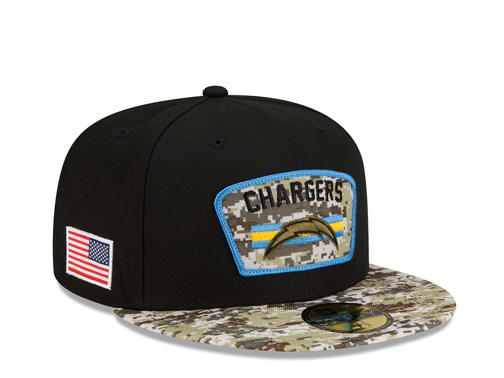 New Era Los Angeles Chargers Salute to Service 21 59Fifty Fitted Gorra
