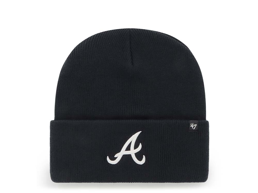 47Brand Atlanta Braves Navy Haymaker Cuff Gorro
