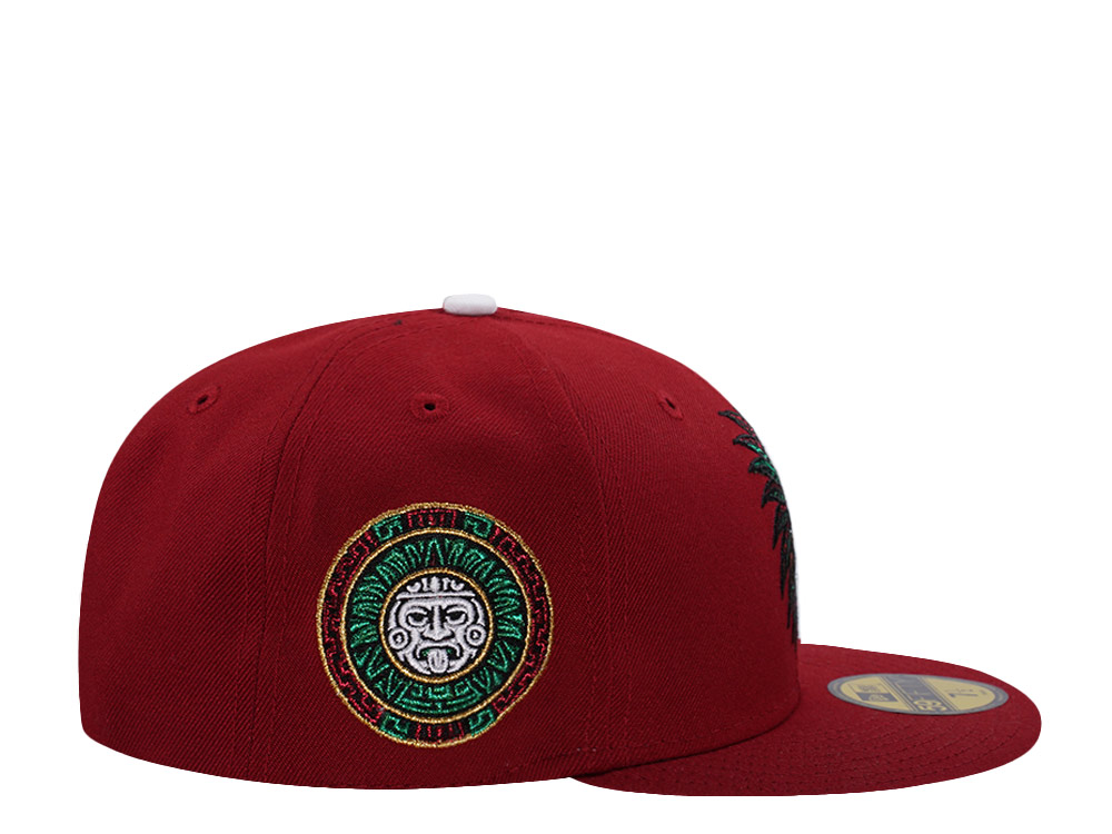 New Era Mexico Warrior Red Prime Edition 59Fifty Fitted Gorra