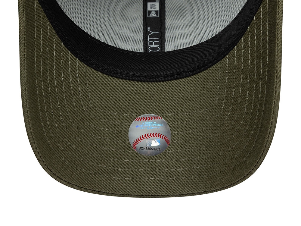 New Era New York Yankees League Essential Olive Edition 9Forty Strapback Gorra