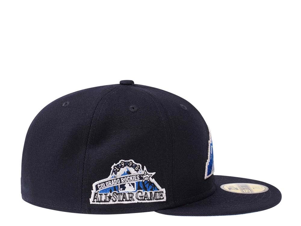 New Era Colorado Rockies All Star Game 1998 Iced Glacier Blue Edition 59Fifty Fitted Gorra