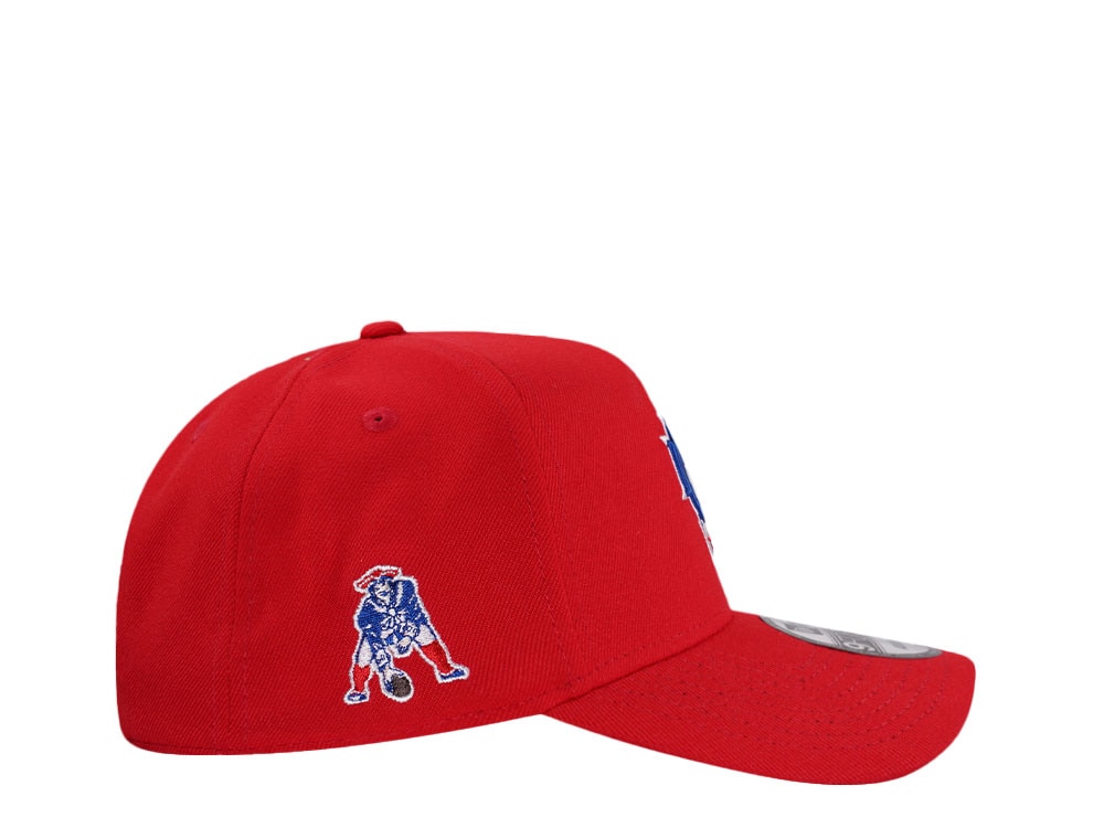 New Era New England Patriots City Originals Red 9Forty A Frame Snapback Gorra