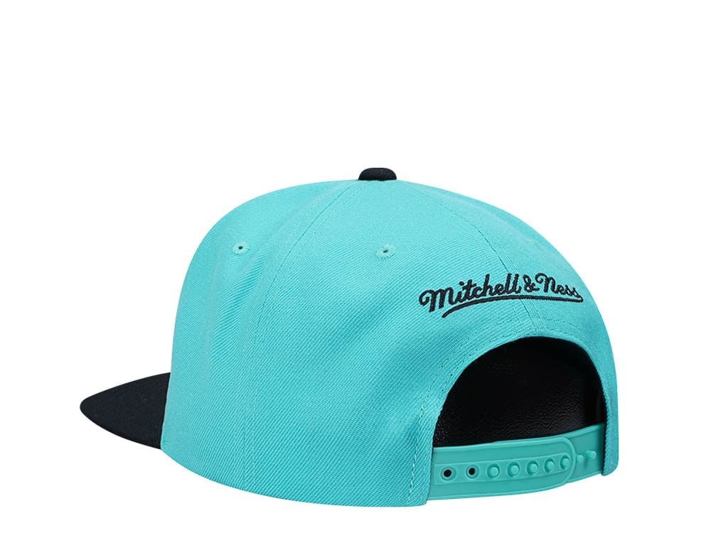 Mitchell & Ness Vancouver Grizzlies Team Two Tone 2.0 Teal Snapback Gorra