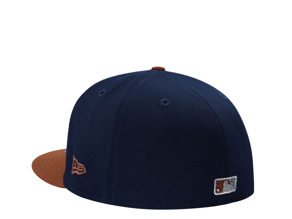 New Era New York Mets Shea Stadium Chainstitch Oceanblue Two Tone Edition 59Fifty Fitted Gorra