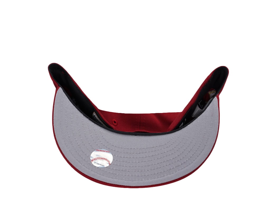 New Era Milwaukee Brewers 25th Anniversary Red Prime Edition  59Fifty Fitted Gorra