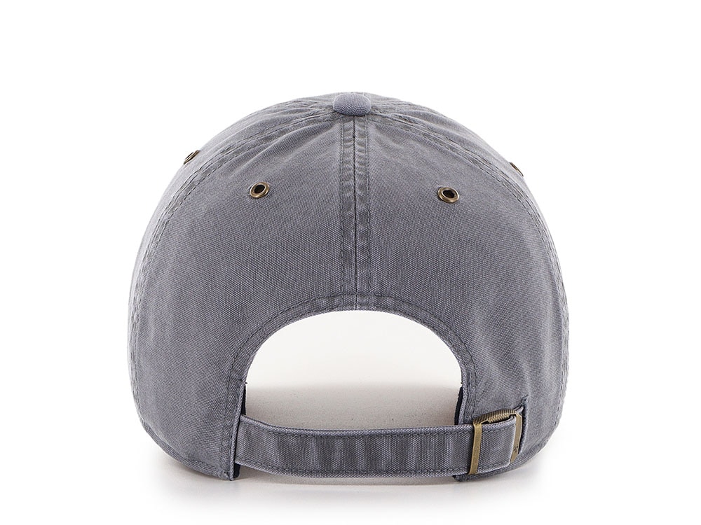 47 Brand Boston Red Sox Suede Visor Light Gray Clean Up Strapback Gorra