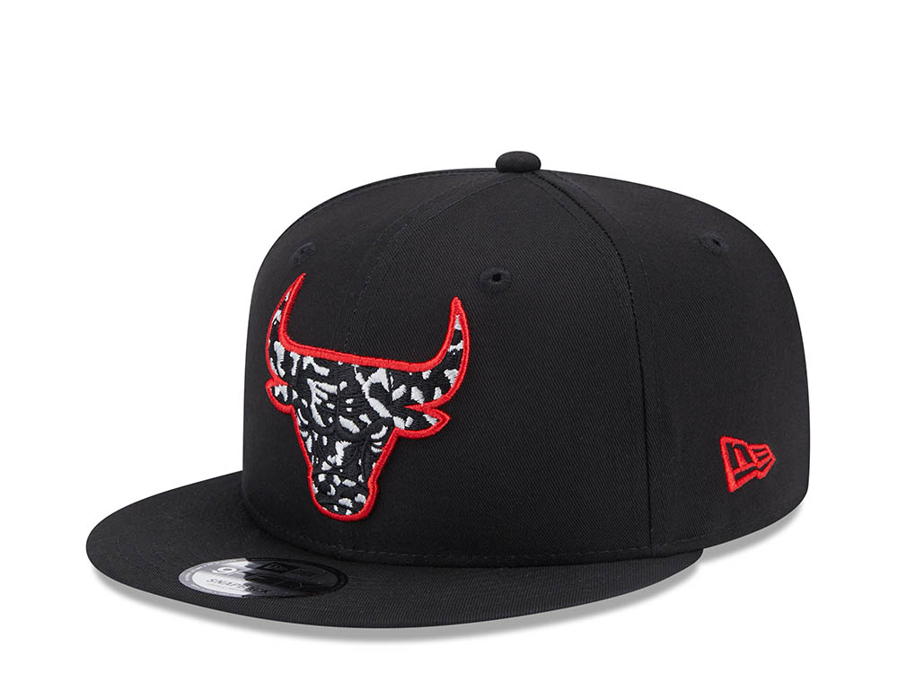 New Era Chicago Bulls Seasonal Infill Black Edition 9Fifty Snapback Gorra