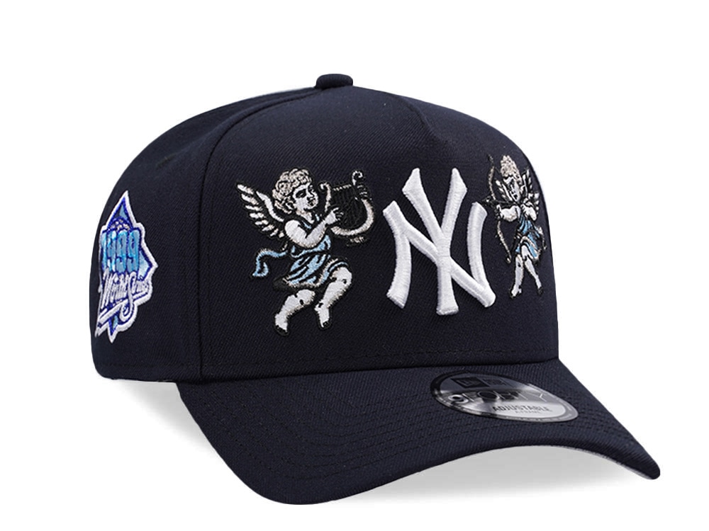 New Era New York Yankees World Series 1999 Cupids Navy Prime Edition 9Forty A Frame Snapback Gorra