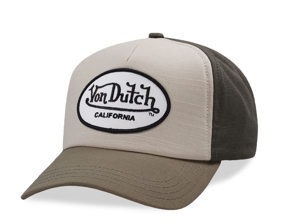 Von Dutch Oval Patch Dark Green Edition Snapback Gorra