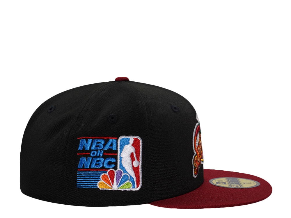 New Era Seattle Supersonics NBA on NBC Black Two Tone Edition 59Fifty Fitted Gorra