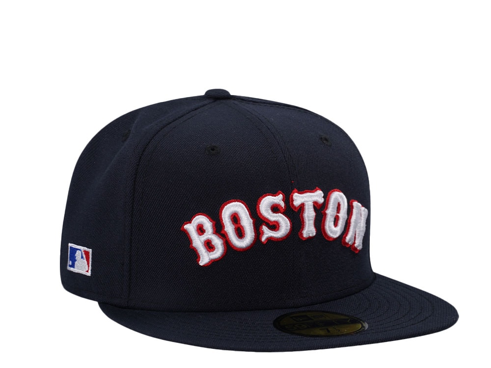 New Era Boston Red Sox MLB Throwback Edition 59Fifty Fitted Gorra