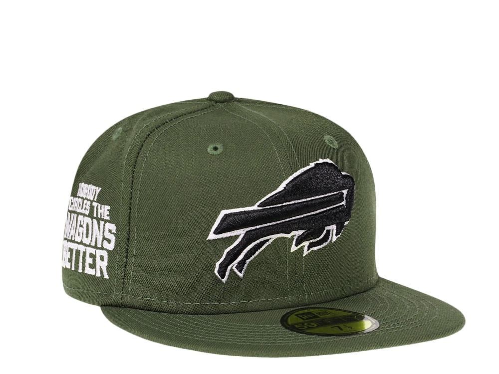 New Era Buffalo Bills Rifle Green Special Edition 59Fifty Fitted Gorra