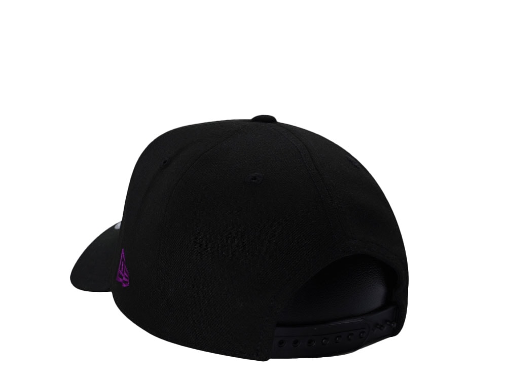 New Era Oakland Athletics Coliseum Black Magenta Edition 9Forty A Frame Snapback Gorra