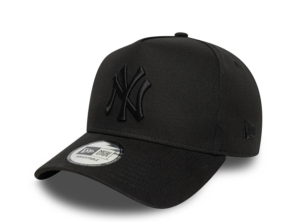 New Era New York Yankees League Essential Black 9Forty A Frame Snapback Gorra