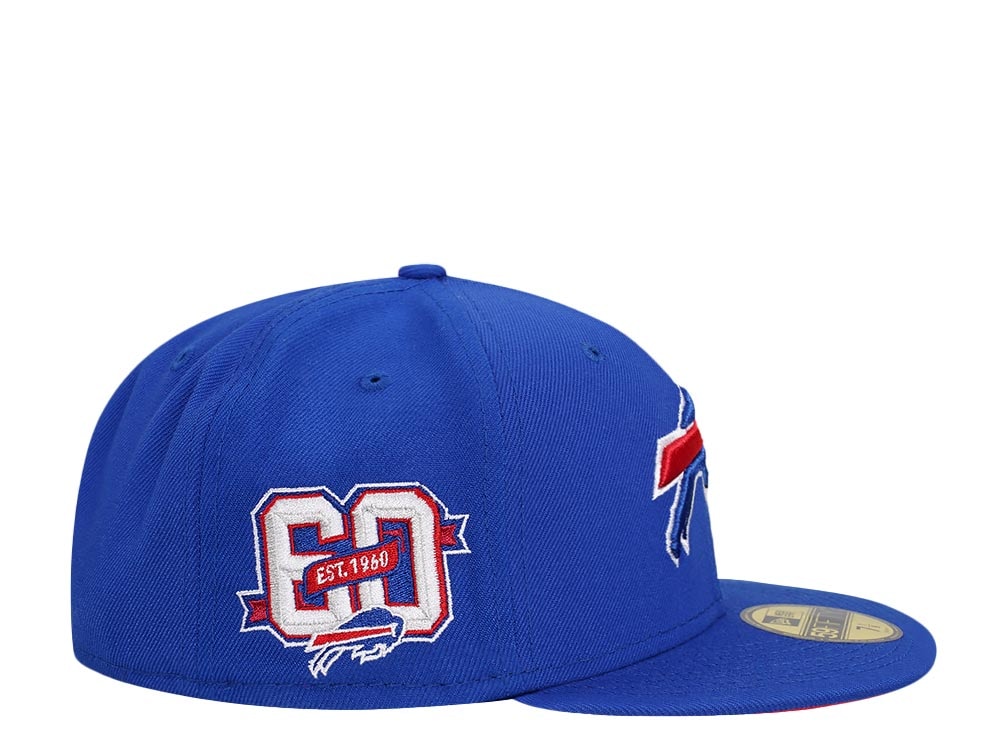 New Era Buffalo Bills  60th Anniversary Blue Prime Edition 59Fifty Fitted Gorra