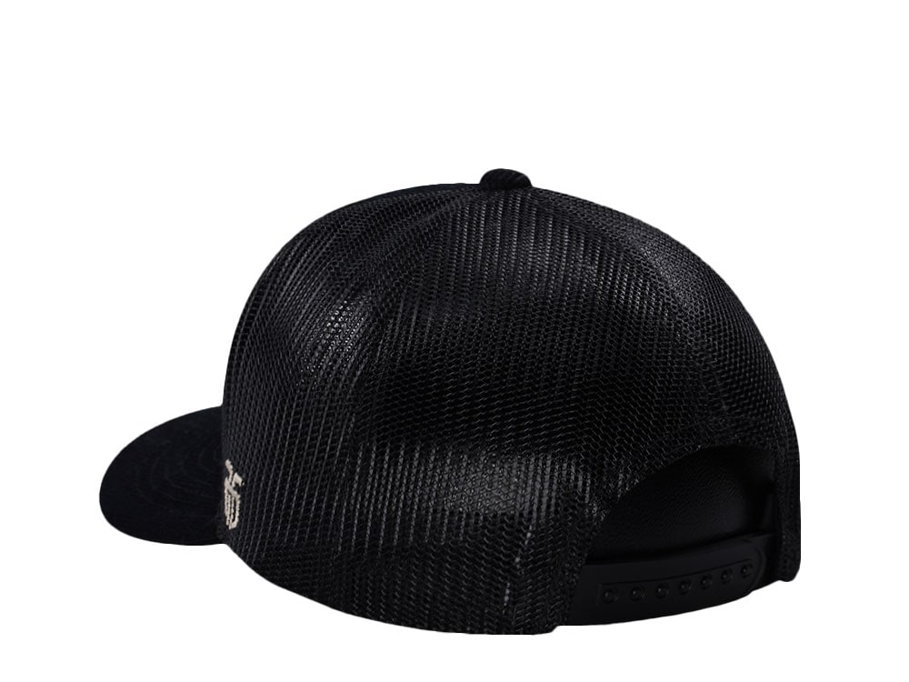 Parallel Union Play Dirty Black Edition Trucker Snapback Gorra