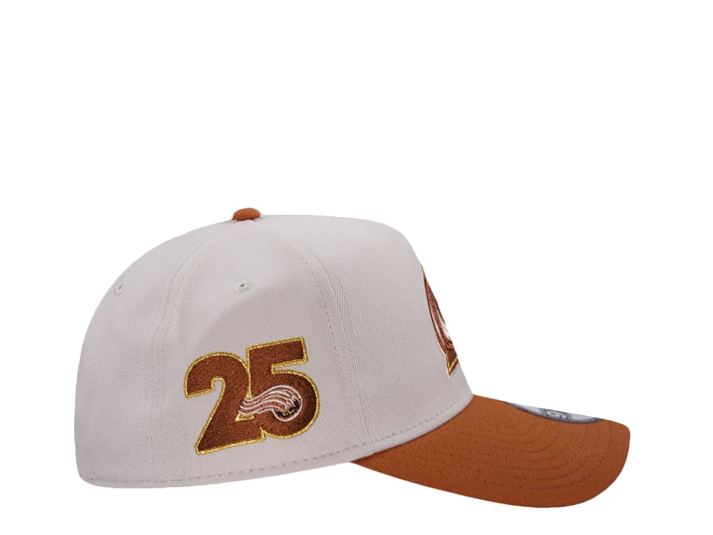 New Era Colorado Avalanche 25th Anniversary Chrome Two Tone Edition 9Forty A Frame Snapback Gorra