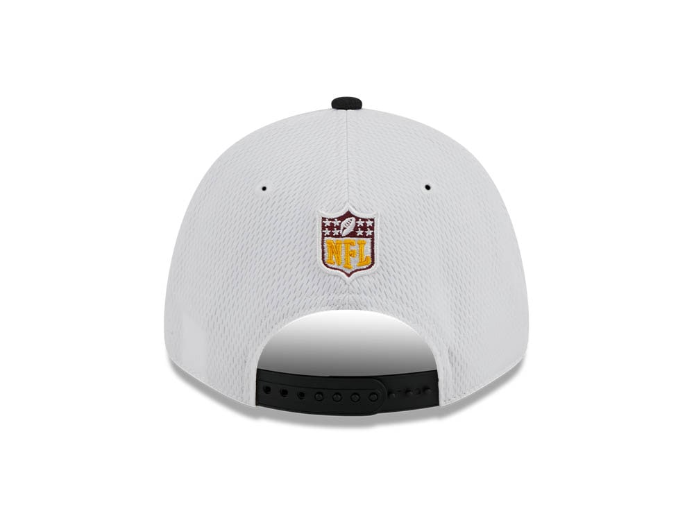 New Era Washington Commanders NFL Sideline 2023 Black White  9Forty Snapback Gorra