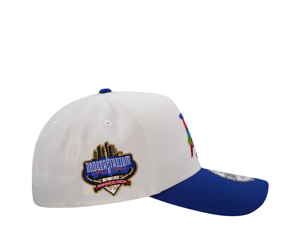 New Era Los Angeles Dodgers 40th Anniversary Chrome Two Tone Edition 9Forty A Frame Snapback Gorra