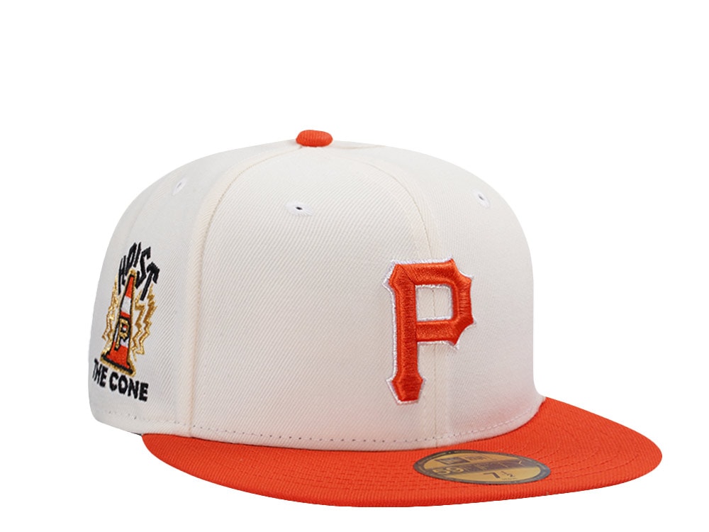 New Era Pittsburgh Pirates Hoist Chrome Two Tone Edition 59Fifty Fitted Gorra
