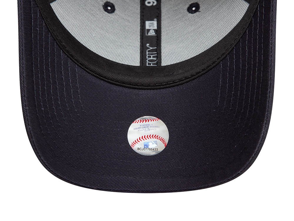 New Era New York Yankees MLB Patch Navy 9Forty Strapback Gorra