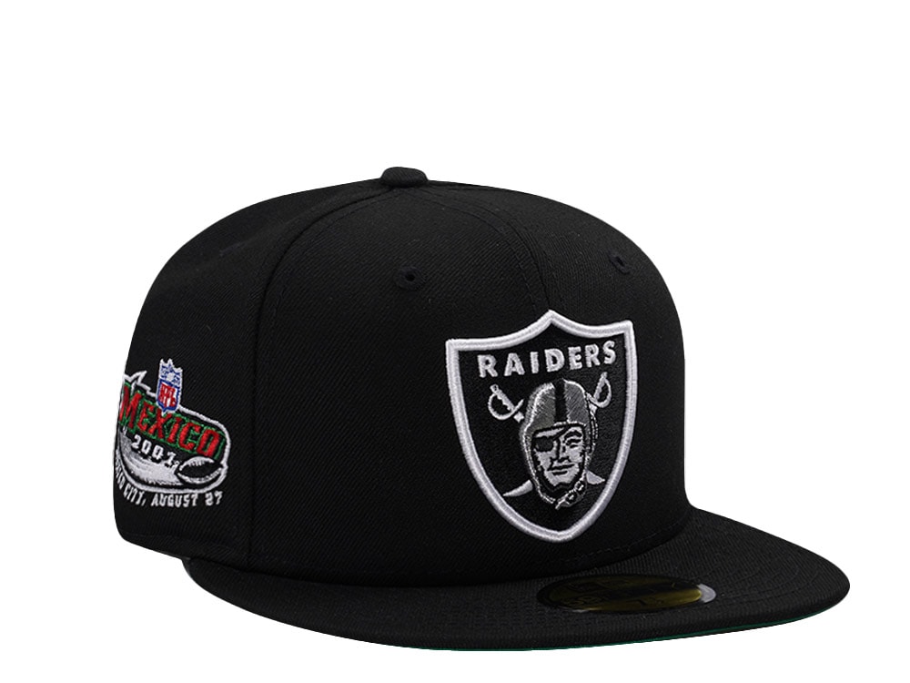New Era Las Vegas Raiders Mexico Black Prime Edition 59Fifty Fitted Gorra