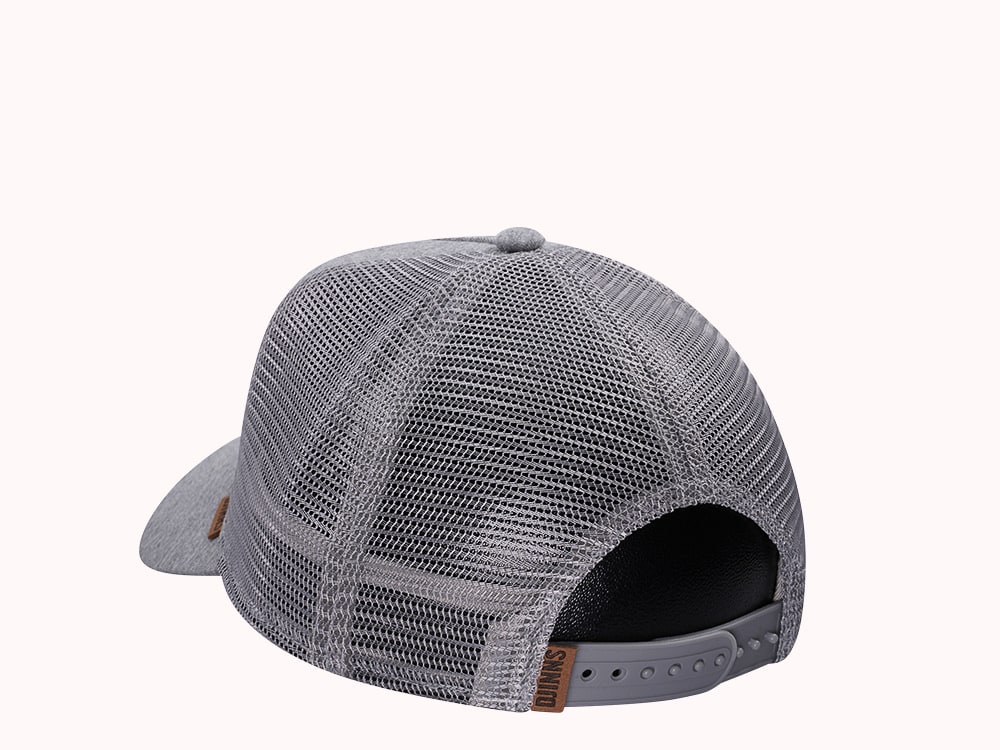 Djinns Jersey Patch Heather Gray Trucker Snapback Gorra