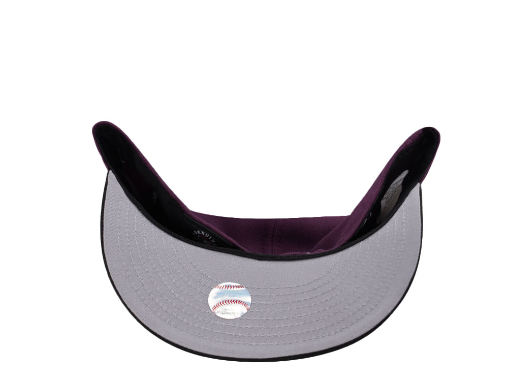 New Era Houston Astros Space City Glow in the Dark Purple Two Tone Edition 59Fifty Fitted Gorra