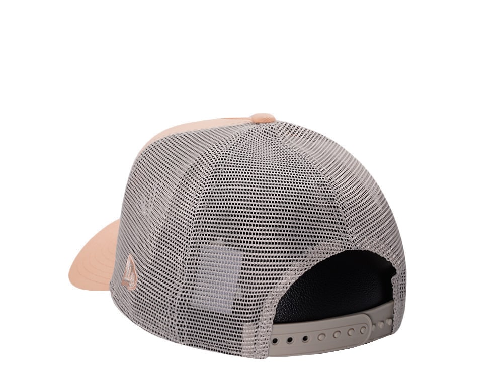 New Era New York Yankees Peach Prime Edition 9Forty A Frame Trucker Snapback Gorra