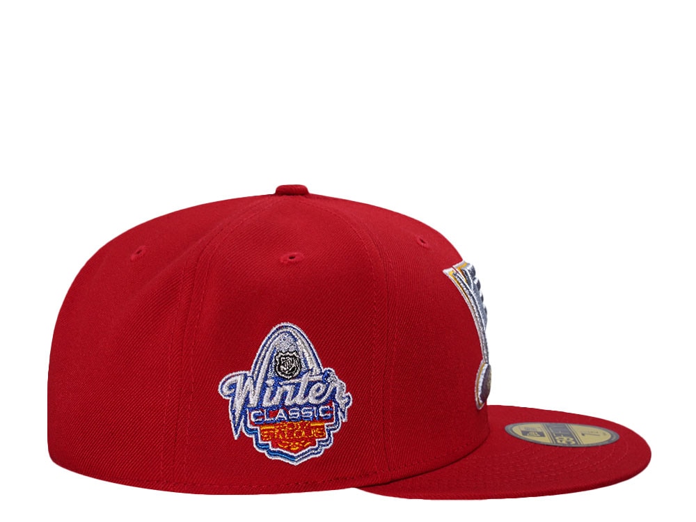 New Era St. Louis Blues Winter Classic 2017 Metallic Prime Edition 59Fifty Fitted Gorra