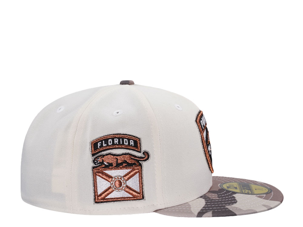 New Era Florida Panthers Flag Chrome Camo Edition 59Fifty Fitted Gorra